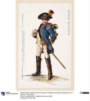 Stollwerk'sche Schokolade. Trompeter des Dragoner-Regiments No. 1