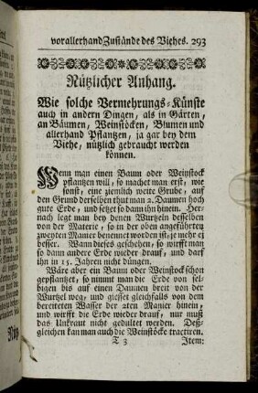 Nützlicher Anhang.