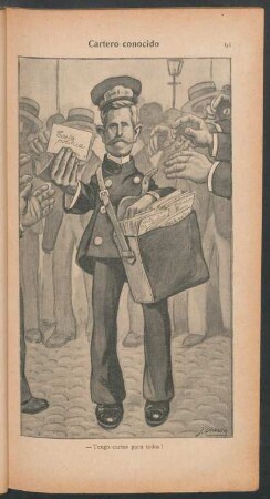 Cartero conocido - [Ilustración]