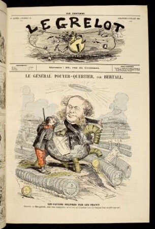 Le général Pouyer-Quertier, par Bertall