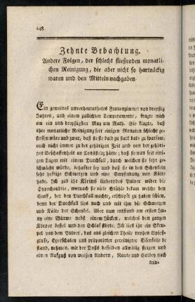 248-259, Zehnte - Dreyzehnte Beobachtung.