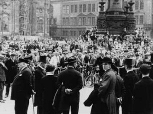 Szene aus dem Dokumentarfilm "Deutscher Radfahrerbund, 43. Bundesfest"