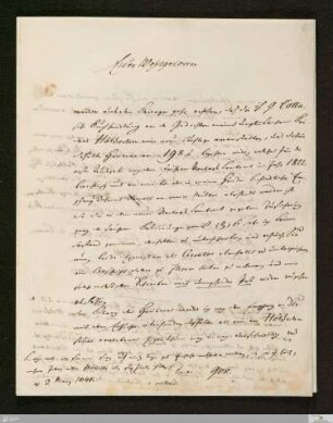 Gok an Oberamtspfleger Burk und Gok an Cotta [StA 7,3 BR 561]