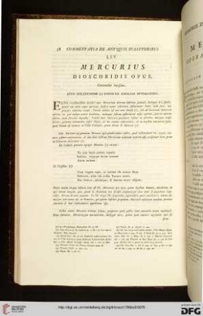 LXV. Mercurius / LXV. Mercurio