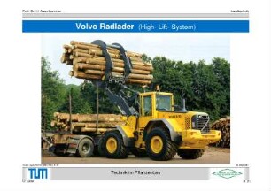 Volvo Radlader (High-Lift-System)