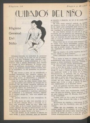 Cuidados del niño : Higiene general del niño