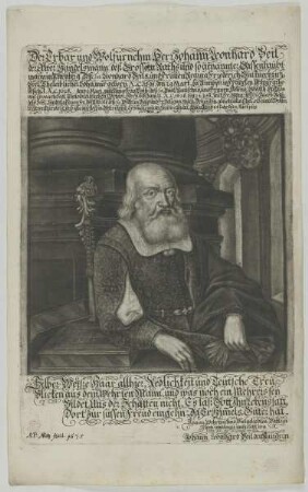 Bildnis des Johann Leonhard Beil