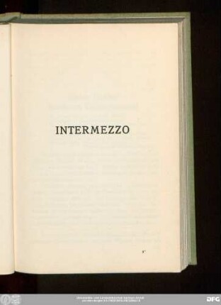 Intermezzo