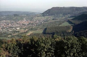 Neuffen: Albpanorama Richtung Osten