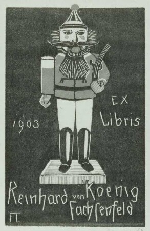 Exlibris Reinhard von Koenig-Fachsenfeld