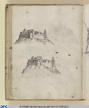 Zeichenkurs: Festung auf einem Berg
