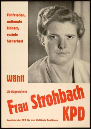 KPD, Bundestagswahl 1953