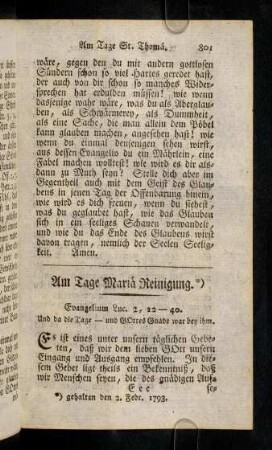 801-814, Am Tage Mariae Reinigung