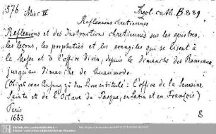 Theologia catholica B 0889