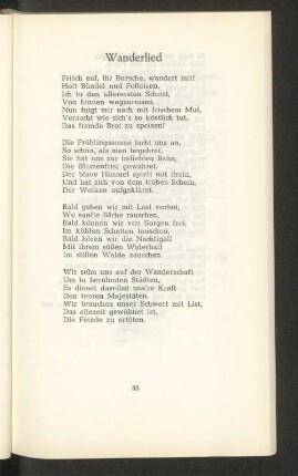 Wanderlied