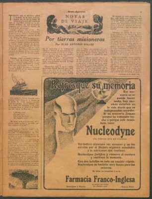 Por tierras misioneras : Notas de viaje