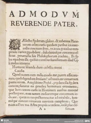 Admodum reverende pater