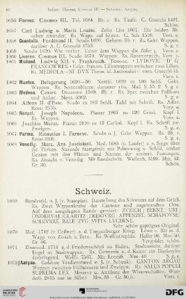 Schweiz (Nr. 1069-1091)