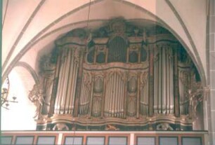 Orgel von Gottlieb Scholtze (1754). Havelberg, Stadtkirche St. Laurentius