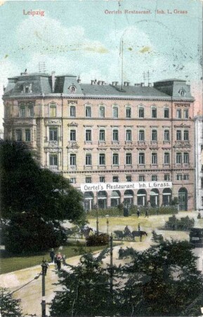 Leipzig. Oertels Restaurant : Inh. L. Grass
