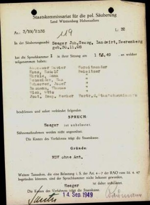 Seeger, Joh. Georg