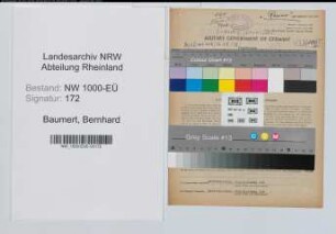 Entnazifizierung Bernhard Baumert, geb. 02.07.1902 (Ingenieur)