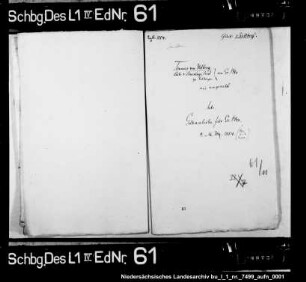 Schuldensachen des Tönnies von Wettberg, Dietrich von Dinck- lage