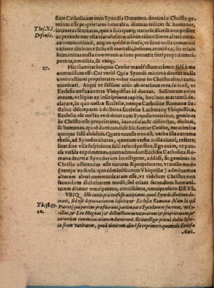 Defensio secundi capitis apologetici disputationis de persona Christi