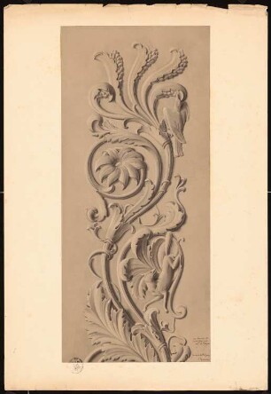 Pflanzliche Ornamente: Ansicht