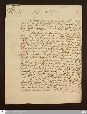 Brief von August Hermann Francke an Frau v. Holtzendorff.