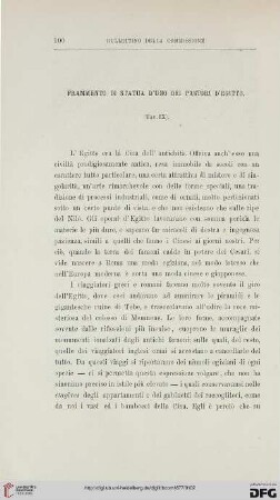 5: Frammento di statua d'uno dei pastori d'Egitto