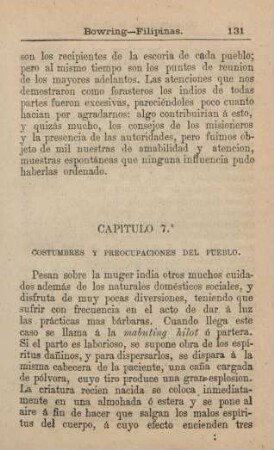 Capitulo 7. Costumbres y preocupaciones del pueblo