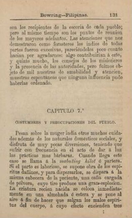 Capitulo 7. Costumbres y preocupaciones del pueblo