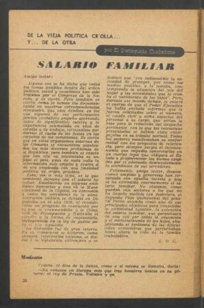 Salario familiar