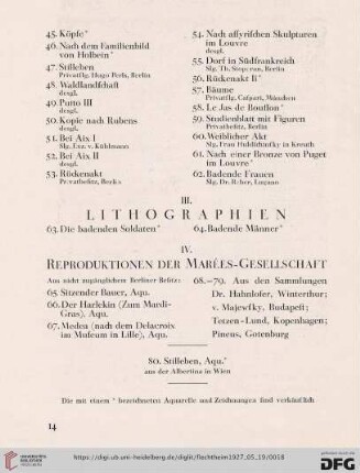 Lithographien
