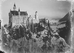 Schloss Neuschwanstein : Blick zum Schloss Neuschwanstein
