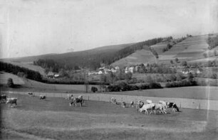Blick von der Oberschaar auf Oberschmiedeberg