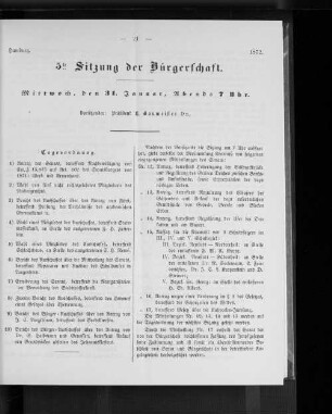 5te Sitzung