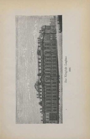 Tafel: Das Königliche Zeughaus. 1880
