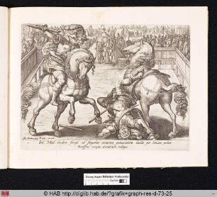 Giovanni de' Medici tötet einen Kontrahenten während eines Duells.