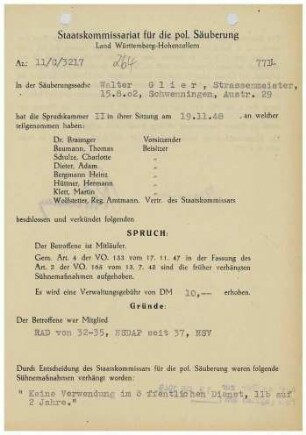 Glier, Walter
