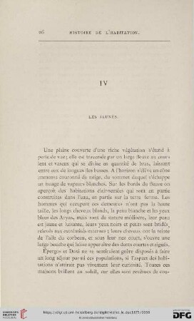 IV. Les jaunes