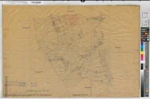 Dingden (Hamminkeln), Flurbereinigung Dingden, Bl.18 Schätzungsriß Planbl.K