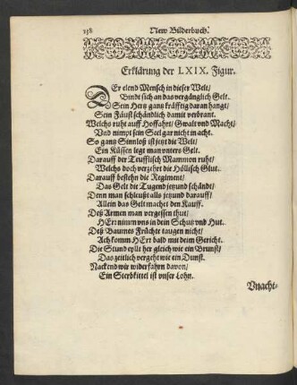 Erklärung der LXIX. Figur. Unachtsamkeit der Menschen.