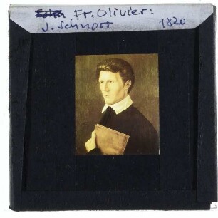 Olivier, Bildnis des jungen Julius Schnorr von Carolsfeld