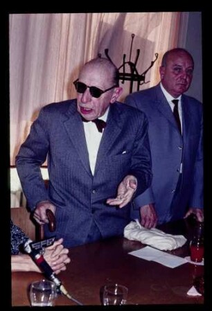 Igor Strawinsky 27.9.61.