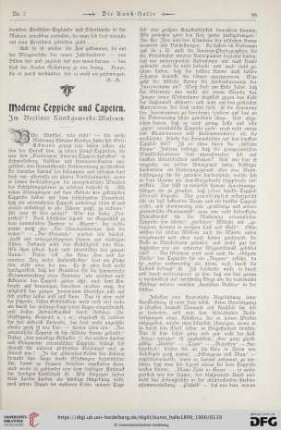 5: Moderne Teppiche und Tapeten, [1]