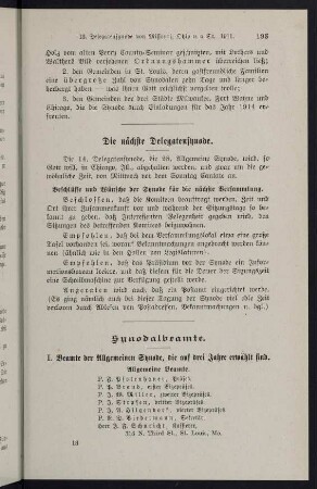 193-197, Synodalbeamte