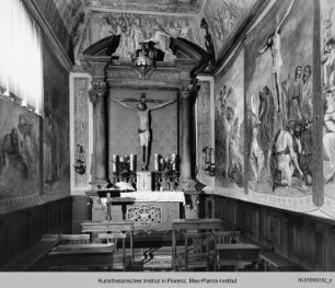 Collegiata & San Michele Arcangelo, Cappella del Crocifisso & Cappella del Sacramento, Lucignano (Arezzo)