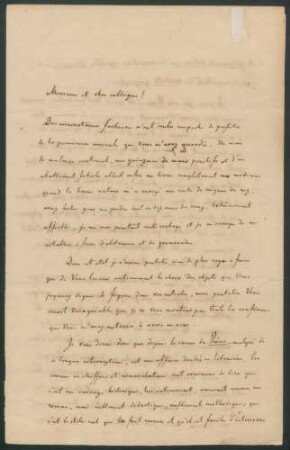 Konrad Malte-Brun, Brief